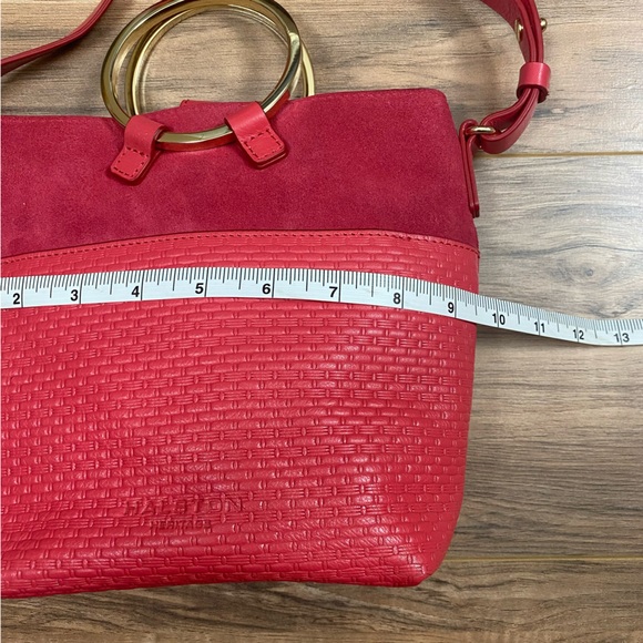 Halston Crossbody‎ Weave Purse - Picture 14 of 15